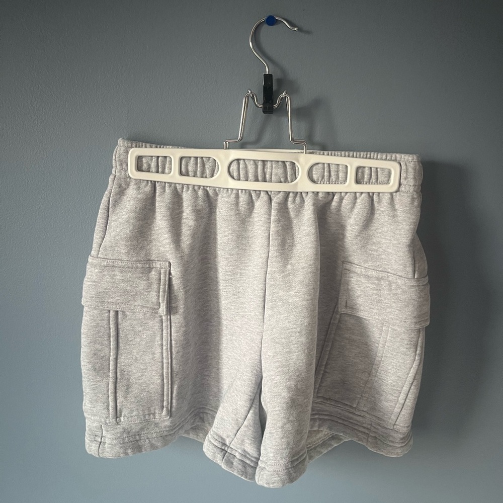 Aritzia Heather Gray Lounge Shorts